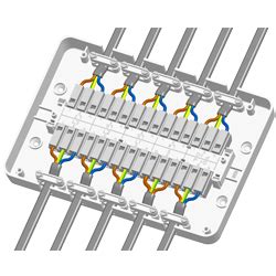 surewire junction boxes|maintenance free junction box.